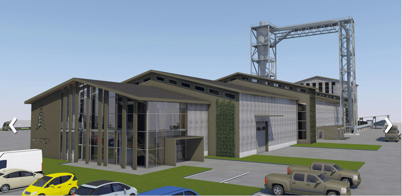 Energieffektivt og gassfritt på ny fabrikk for trefiberisolasjon