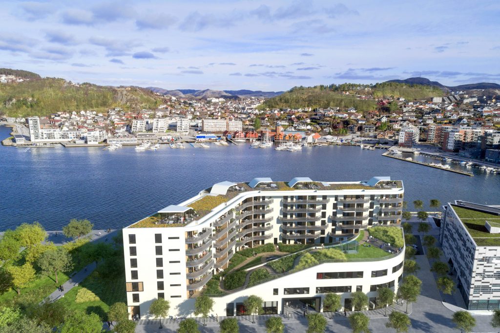 Ovalen, Sandnes – urbane omgivelser i maritime rammer