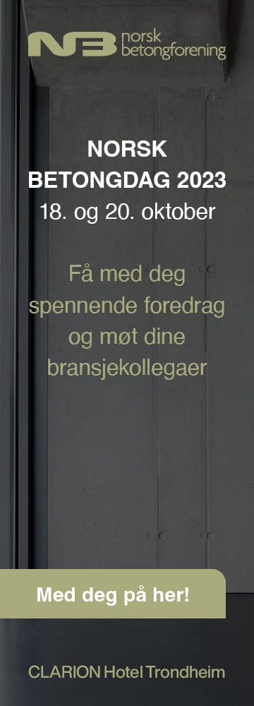 Norsk betongdag fram til 20.okt Banner